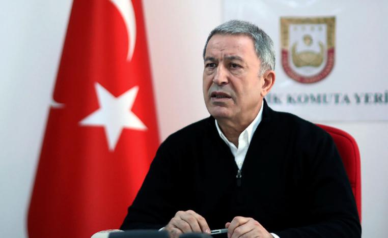 Turkish Defence Minister Hulusi Akar