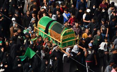 العراق شهد حشودا كبرى قبل اسبوع في ذكرى وفاة الامام الكاظم