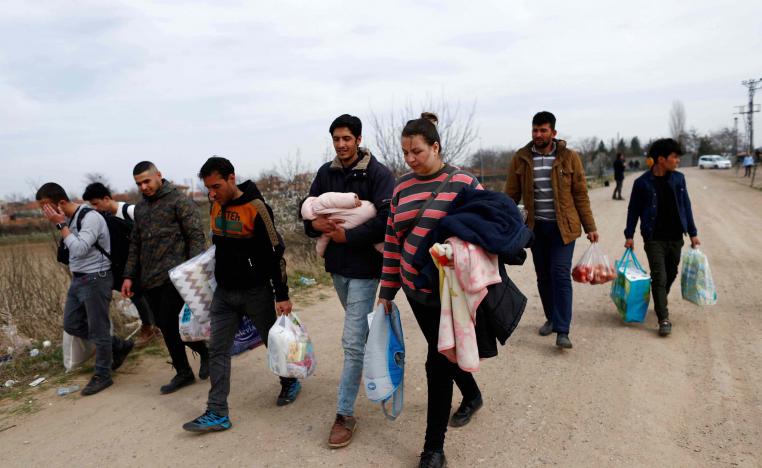 Turkey hosts some 3.6 million refugees from Syria, where its troops are facing off against Russian-backed Syrian government forces