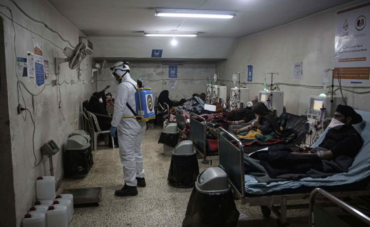 Technicians in Idlib have been trained to use the kits and laboratories in neighbouring Turkey would also be on standby to help if needed