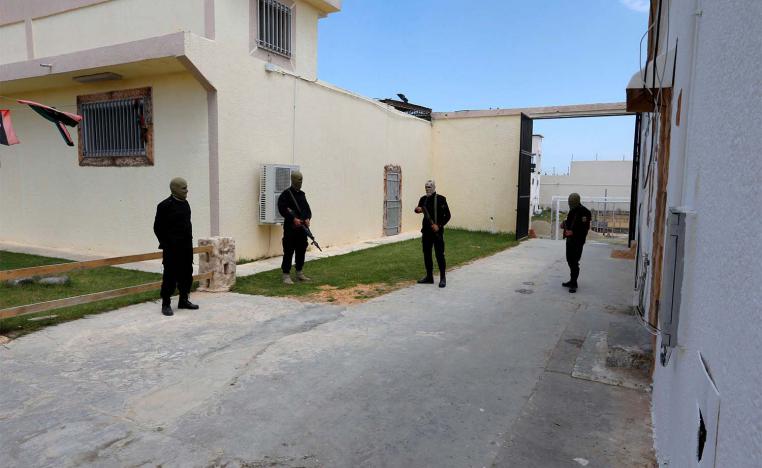 Prison in Ain Zara, south of Tripoli