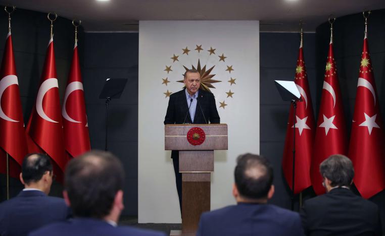 أردوغان تحت ضغط تسارع انتشار الوباء