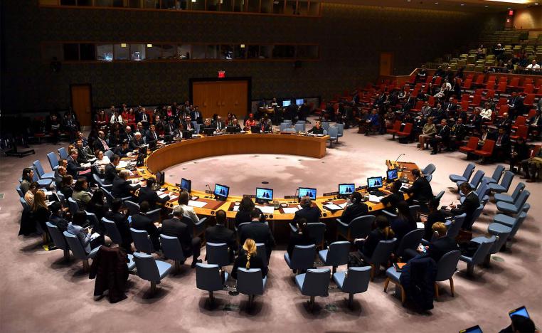 UN Security Council meeting