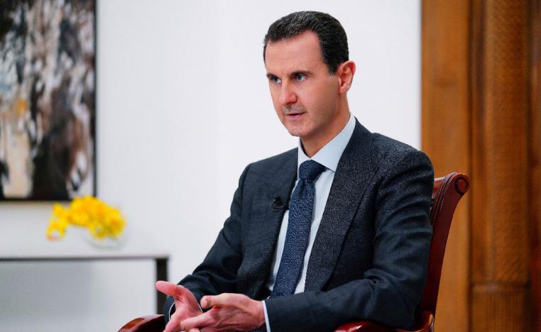 Syrian President Bashar Assad speaks in Damascus, Syria