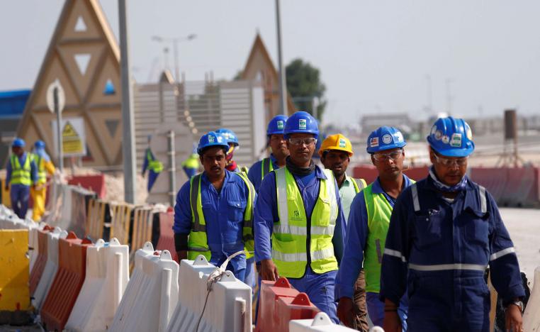 العمال الأجانب في قطر