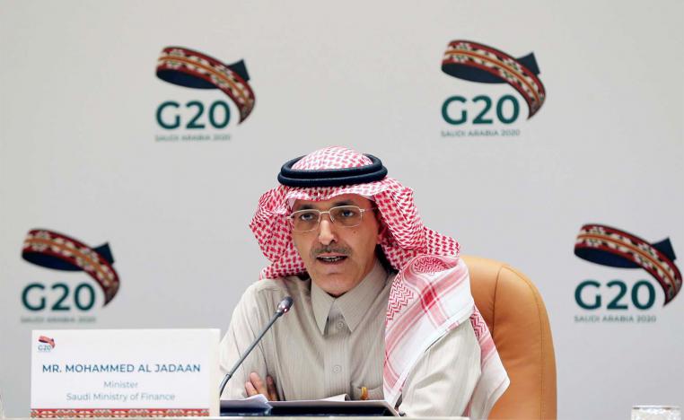 Saudi finance minister Mohammed al-Jadaan 