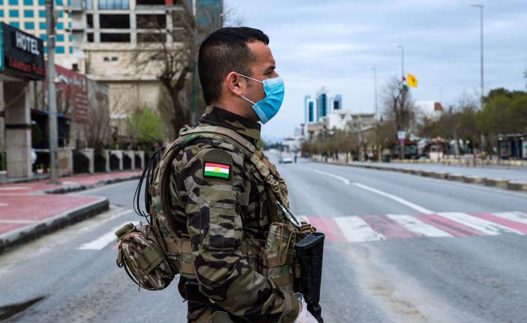 رجل أمن كردي في السليمانية