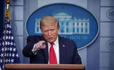 US President Donald Trump