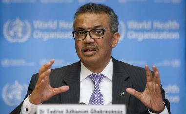 المدير العام لمنظمة الصحة العالمية تيدروس أدهانوم غيبريسوس