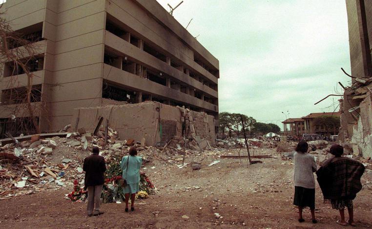 الهجوم على السفارتين الاميركيتين في نيروبي ودار السلام