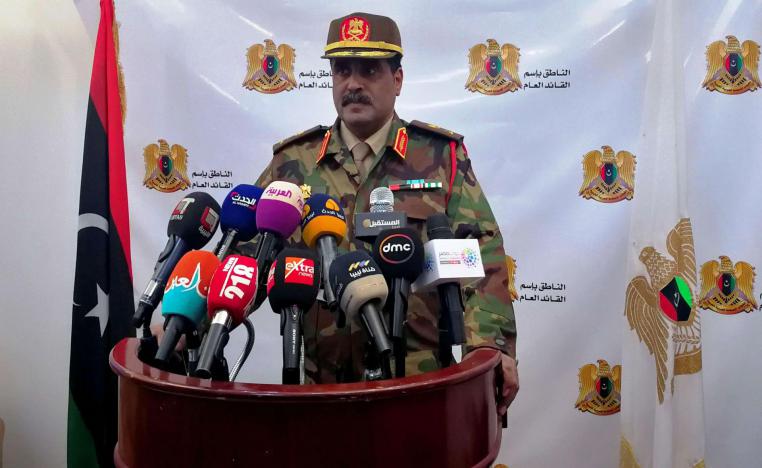 الناطق باسم الجيش الوطني الليبي اللواء احمد المسماري