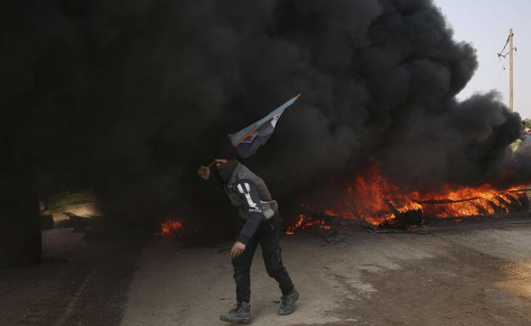 الحرائق في سوريا