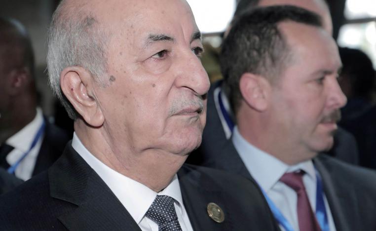 الرئيس الجزائري عبدالمجيد تبون