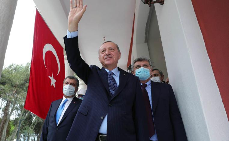 الرئيس التركي رجب طيب أردوغان
