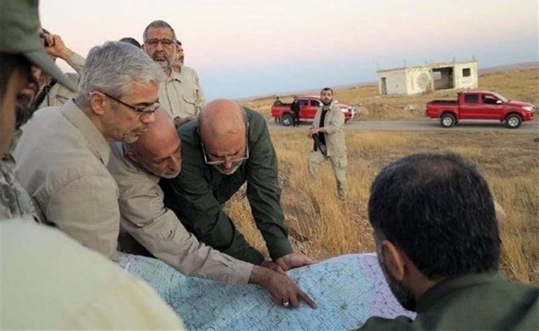 senior officers from the Iranian military in Aleppo