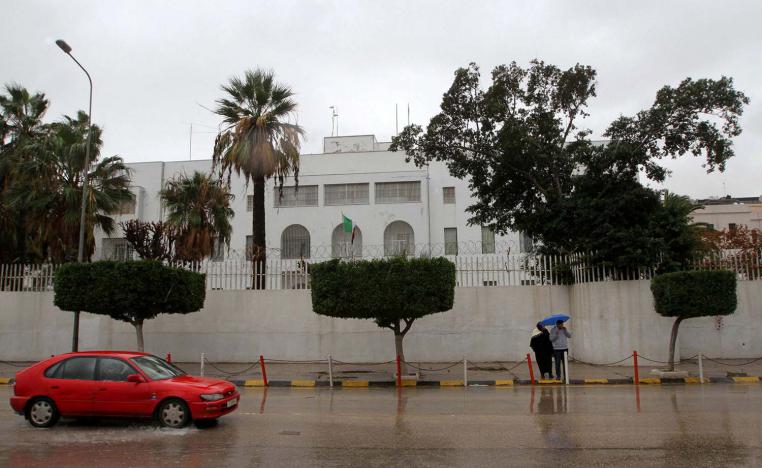 The Italian embassy in Tripoli