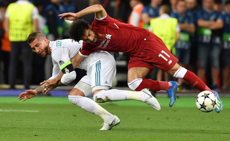 سيرخيو راموس ومحمد صلاح