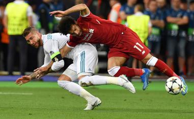 سيرخيو راموس ومحمد صلاح