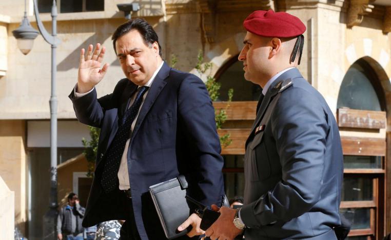 رئيسة الحكومة اللبنانية حسان دياب