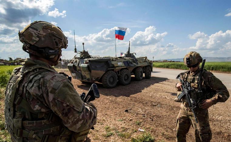 Russian soldiers in Syria