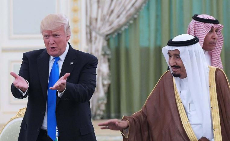 Donald Trump and King Salman
