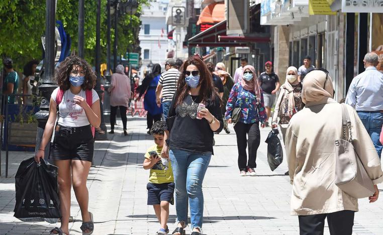 Habib Bourguiba avenue in the Tunisian capital 