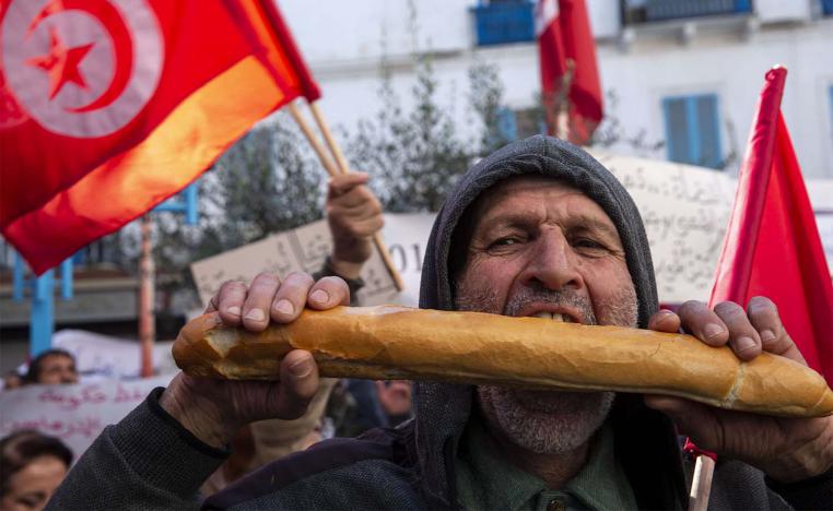 Protest in Tunisia