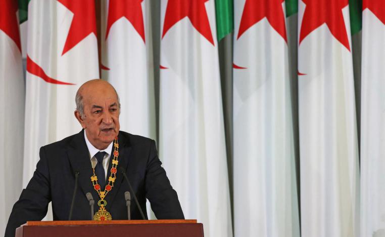 الرئيس الجزائري عبدالمجيد تبون