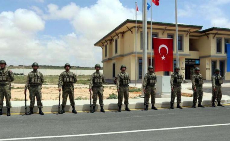 Turkish soldiers in Somalia
