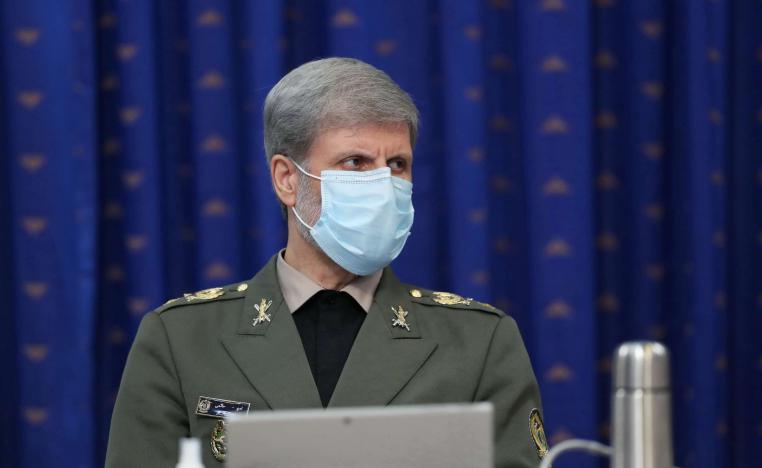 وزير الدفاع الايراني امير حاتمي