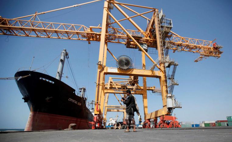 ميناء الحديدة في اليمن