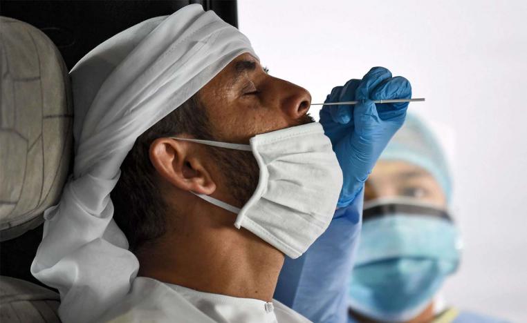 The daily infection rate had dropped from a peak of over 900 in late May to average between 300 to 400