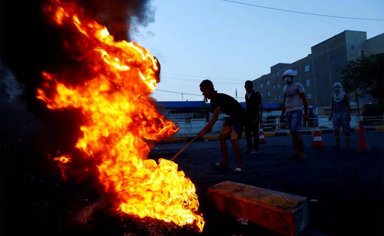 Protests over power outages erupted in Baghdad and several southern cities across Iraq