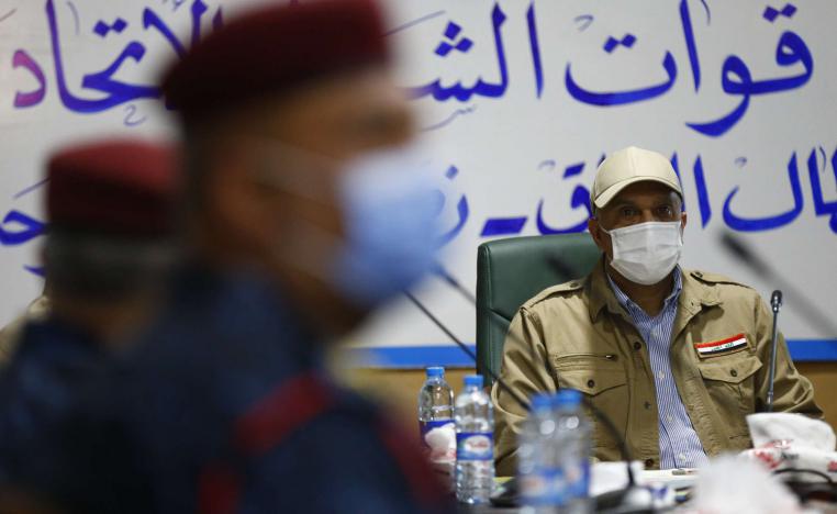 رئيس الوزراء العراقي مصطفى الكاظمي في زيارة لنقاط حدودية مع إيران