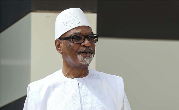 Mali President Ibrahim Boubacar Keita 