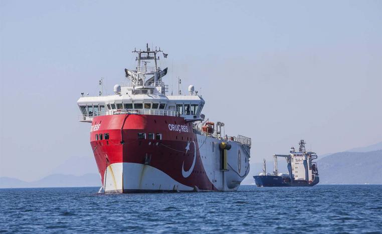 Turkish vessel Oruc Reis