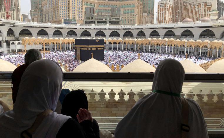 الكعبة والمسجد الحرام في مدينة مكة