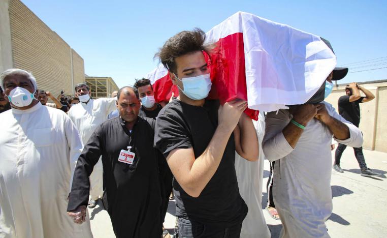 جنازة الناشطة العراقية ريهام يعقوب