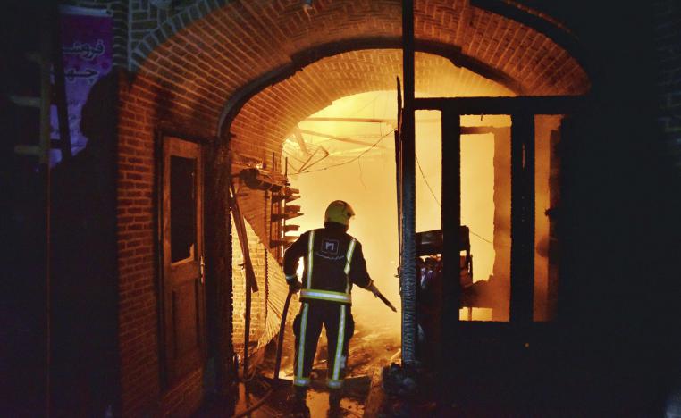 ايران تتكتم على اسباب الحرائق