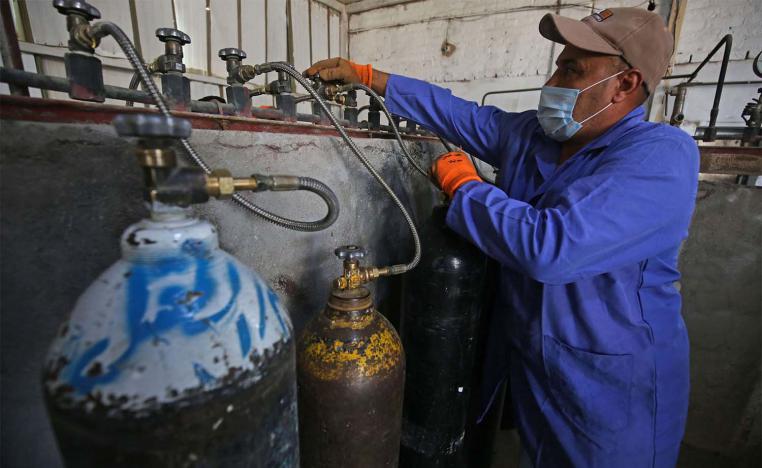 Health centres are facing shortages of oxygen supplies and personal protective equipment across Iraq