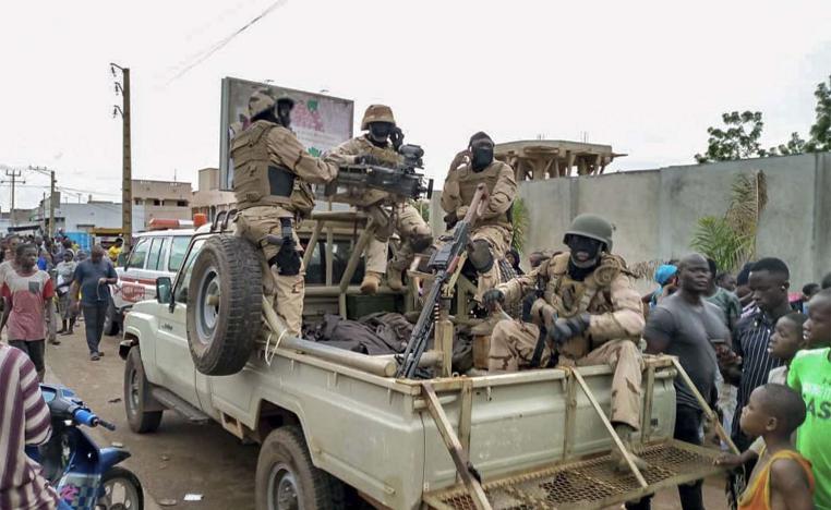Mutinying soldiers detained Keita at gunpoint