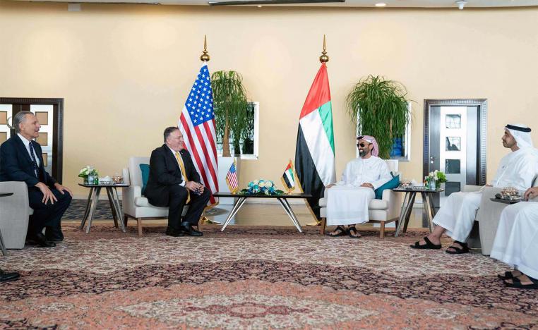 Pompeo seeks to build on the momentum of the agreement for regional peace