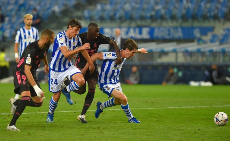 مباراة ريال مدريد مع سوسيداد 