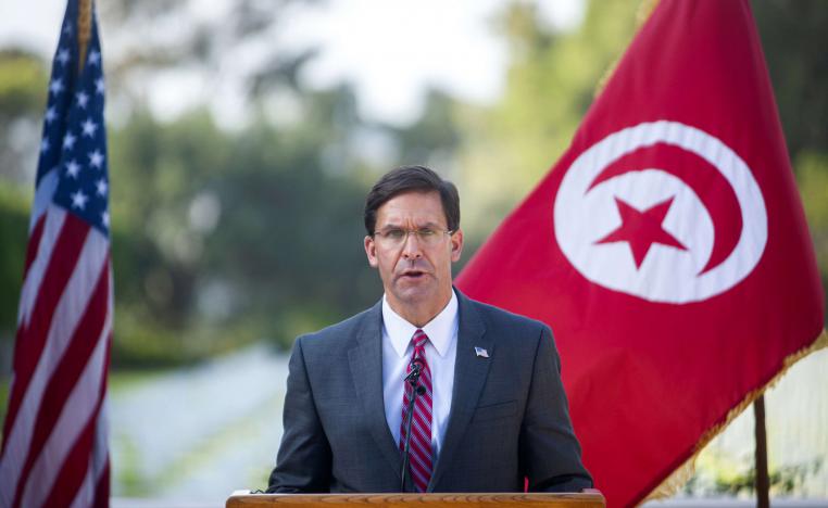 وزير الدفاع الأميركي مارك إسبر يزور تونس لأول مرة