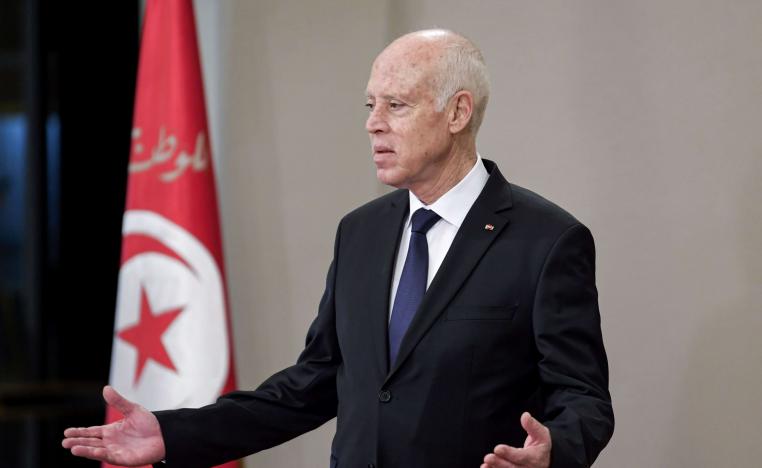 الرئيس التونسي قيس سعيد