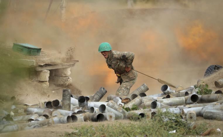 الصوت المسموع الان صوت القذائف