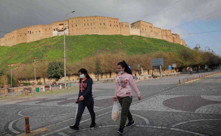 كرديتان تمران بالقرب من قلعة أربيل