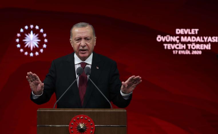 الرئيس التركي رجب طيب أردوغان