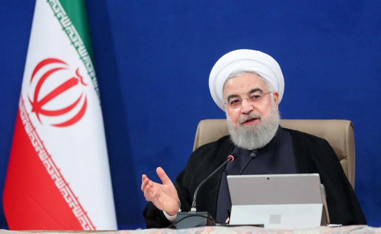 الرئيس الايراني حين روحاني