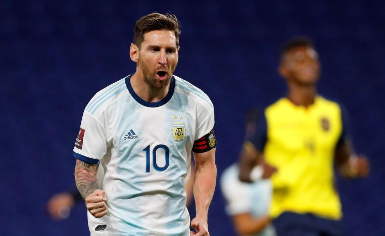 ميسي ينقذ الارجنتين من التعادل
